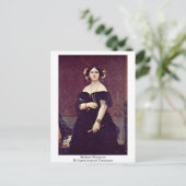 Carte Postale Madame Moitessier par Ingres Auguste Dominique (Debout devant)