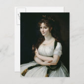 Carte Postale Madame Pasteur (Devant / Derrière)