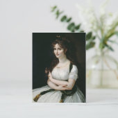 Carte Postale Madame Pasteur (Debout devant)