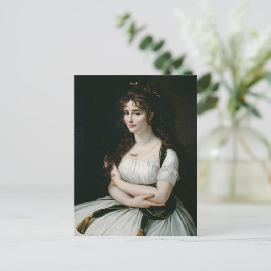 Carte Postale Madame Pasteur (Debout devant)