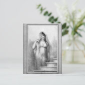 Carte Postale Madame Recamier (Debout devant)