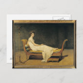 Carte Postale Madame Recamier, 1800 (Devant / Derrière)
