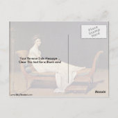 Carte Postale Madame Recamier-Portrait.Par Jacques-Louis David (Dos)
