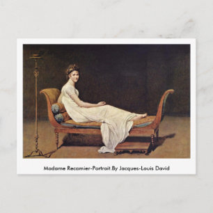 Carte Postale Madame Recamier-Portrait.Par Jacques-Louis David