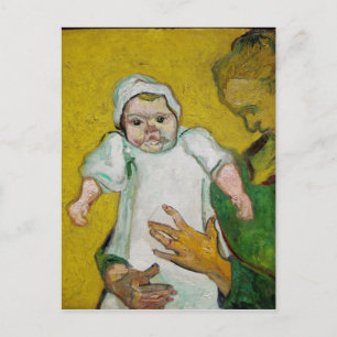 Carte Postale Madame Roulin avec bébé par Vincent Van Gogh