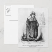 Carte Postale Madame Vauquer (Devant / Derrière)