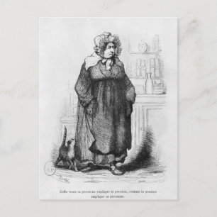 Carte Postale Madame Vauquer