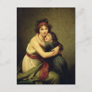 Carte Postale Madame Vigee-Lebrun et sa fille