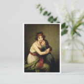 Carte Postale Madame Vigee-Lebrun et sa fille (Debout devant)