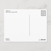 Carte Postale Madame X par John Singer Sargent (Dos)