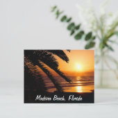 Carte Postale Madeira Beach Floride (Debout devant)