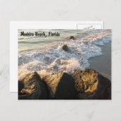 Carte postale Madeira Beach Shore (Devant / Derrière)