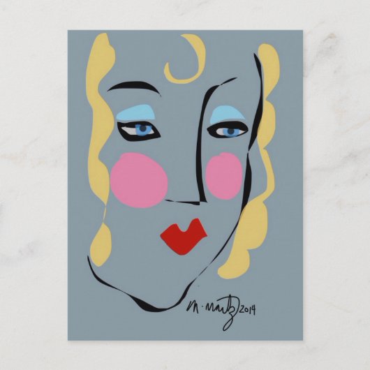 Carte Postale Madeleine Était Fatiguée Pour Matisse (Devant)