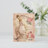 Carte Postale Mademoiselle Couture (Debout devant)