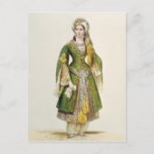 Carte Postale Mademoiselle Rachel comme Roxane dans 'Bajazet' (Devant)