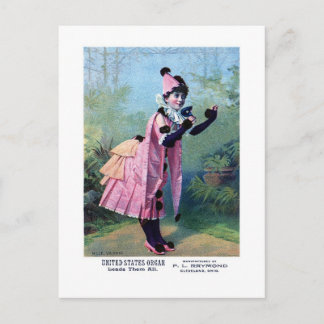Carte Postale Mademoiselle Vanoni