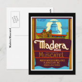 Carte Postale Madera Muscatel (Devant / Derrière)