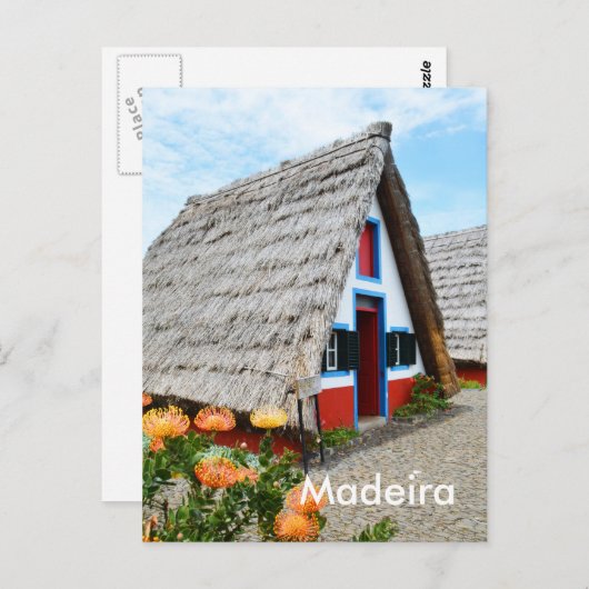 Carte Postale Madère (Devant / Derrière)