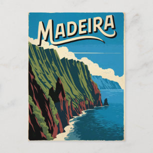 Carte Postale Madère Vintage