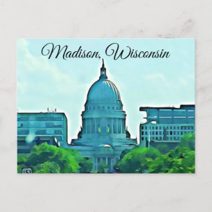 Carte postale Madision Wisconsin Capitol Picture