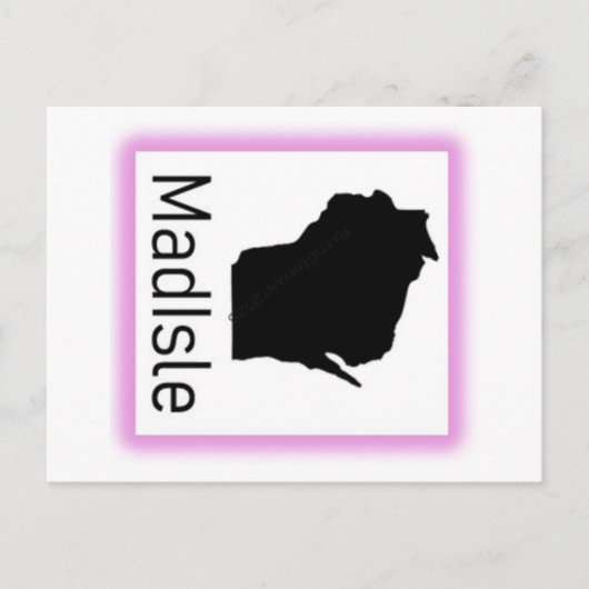 Carte Postale MadIsle Purple 2025 (Devant)