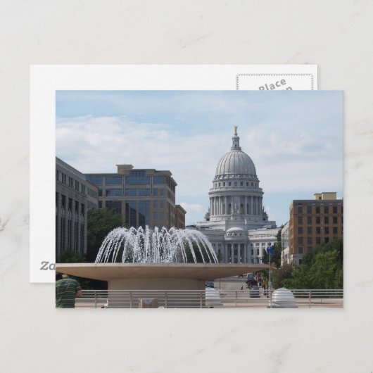 Carte Postale Madison (Devant / Derrière)