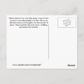 Carte Postale Madison Buffalo Jump (Dos)