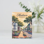Carte Postale Madison, Géorgie (Debout devant)