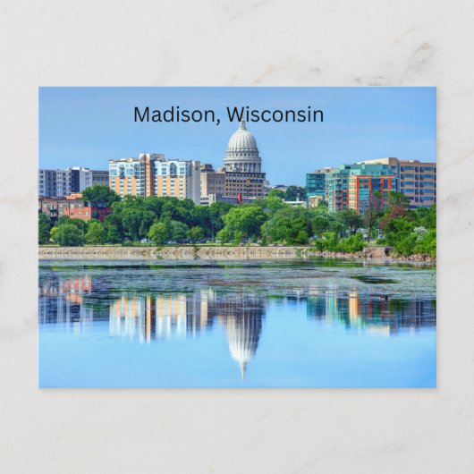 Carte postale Madison, Wisconsin (Devant)