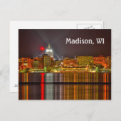 Carte Postale Madison, Wisconsin (Devant / Derrière)