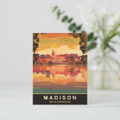 Carte Postale Madison, Wisconsin (Debout devant)