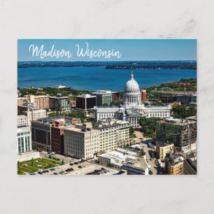Carte Postale Madison, Wisconsin Postcard The Capitol