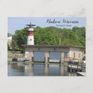 Carte Postale Madison, Wisconsin Tenney Park Photographie