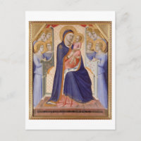 Madone en gloire, v.1315 (tempera sur panneau)