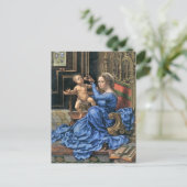 Carte Postale Madone flamande et enfant du XVe siècle (Debout devant)
