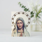 CARTE POSTALE MADONNA (Debout devant)