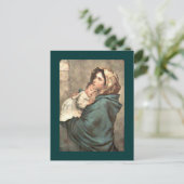 Carte Postale Madonna à Scarf porte le bébé Jésus (Debout devant)