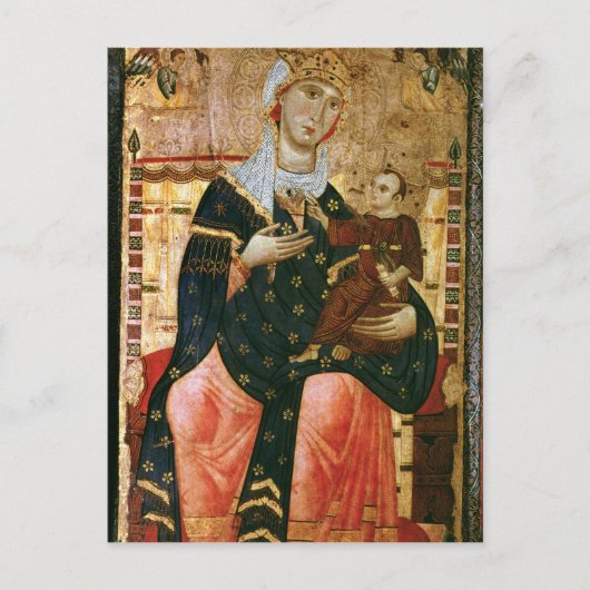 Carte Postale Madonna and Child, c.1260 (Devant)