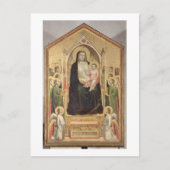 Carte Postale Madonna and Child Enthroned, c.1300-03 (PRE-restor (Devant)