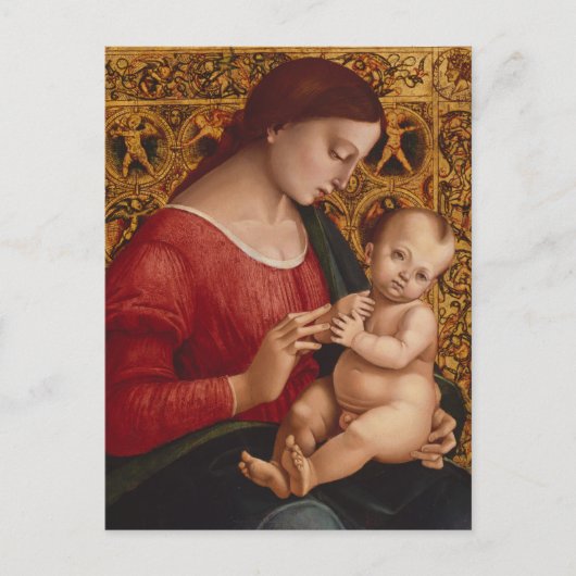 Carte Postale Madonna and Child, environ 1505-07 (Devant)
