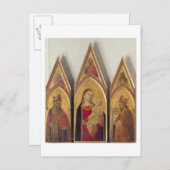 Carte Postale Madonna and Child with SS. Nicholas and Proculus (Devant / Derrière)