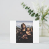 Carte Postale Madonna avec le Yarnwinder (Debout devant)