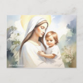 Carte Postale Madonna avec l'enfant Jésus (Devant)