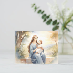 Carte Postale Madonna avec l'enfant Jésus