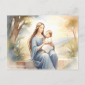 Carte Postale Madonna avec l'enfant Jésus (Devant)