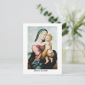 Carte postale Madonna & Child (Debout devant)