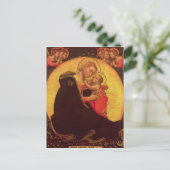 Carte Postale Madonna de l'humilité, 1390-1400 (Debout devant)