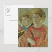 Carte Postale Madonna de l'Ombre, détail de saint Thomas (Devant / Derrière)