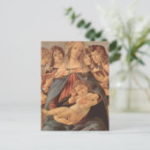 Carte Postale Madonna della Melagrana by Botticelli (Debout devant)