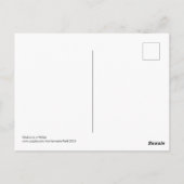 Carte Postale Madonna en blanc (Dos)